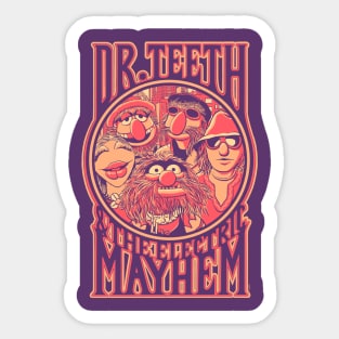 Dr. Teeth Sticker